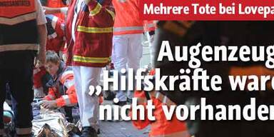 Augenzeuge berichtet von der Tragödie