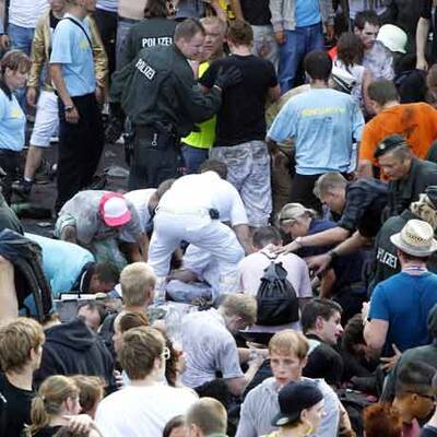 Massenpanik bei Loveparade