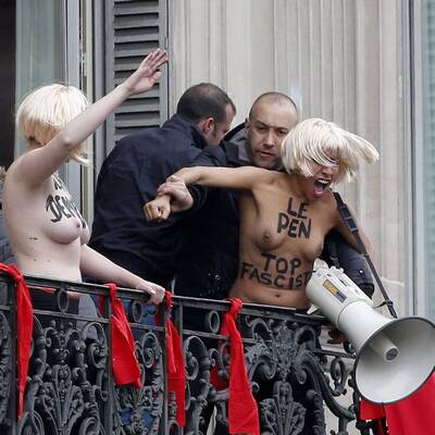 Hitlergrüße gegen die Front National 