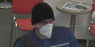 Bankraub: Polizei sucht diesen Mann