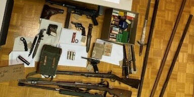 N&Ouml;: Waffen und Munition sichergestellt