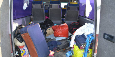 42 Personen in Kleinbus unterwegs 