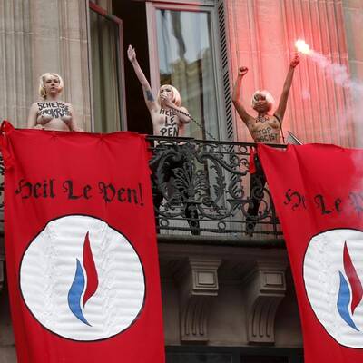 Hitlergrüße gegen die Front National 