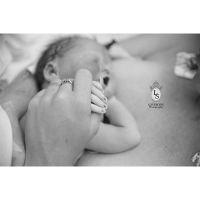 Emily und Richard Stanley mit ihrem Engel