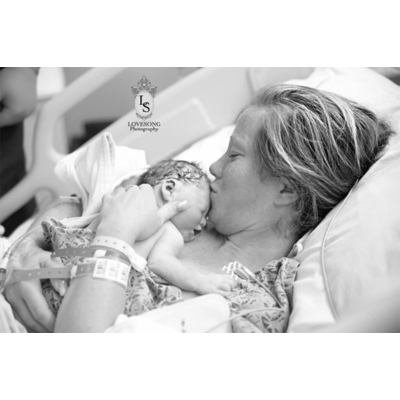 Emily und Richard Stanley mit ihrem Engel