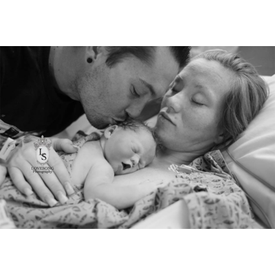 Emily und Richard Stanley mit ihrem Engel