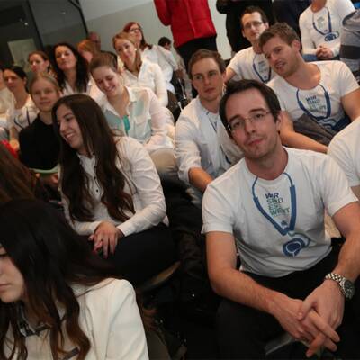 Ärzte-Protest im Klagenfurter Landtag 