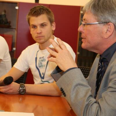 Ärzte-Protest im Klagenfurter Landtag 
