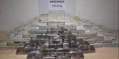 Haschisch 160 Kilo Luxembourg