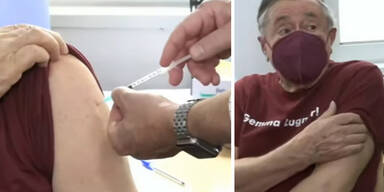 Richard Lugner Impfung