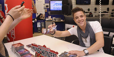 DSDS-Luca auf Wien-Visite