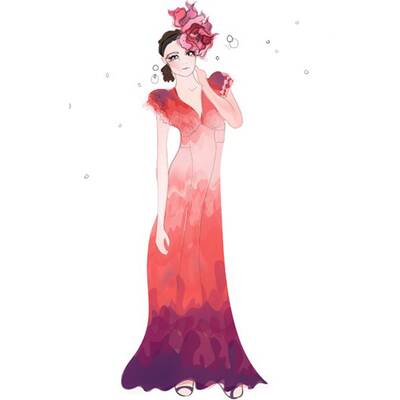 Skizze: Lily Allens erste Kollektion