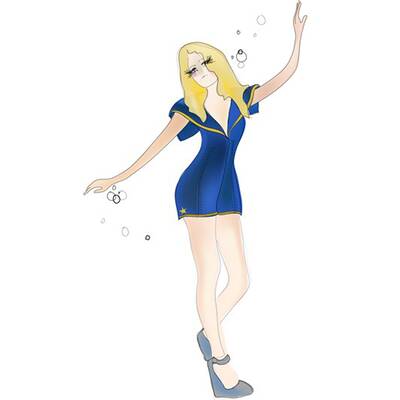 Skizze: Lily Allens erste Kollektion