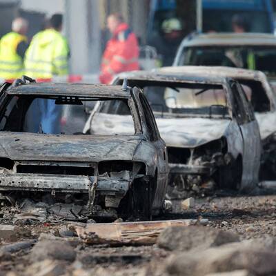 Ganze Viertel wurden verwüstet