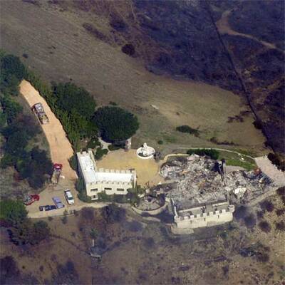 Feuersbrunst in Kalifornien