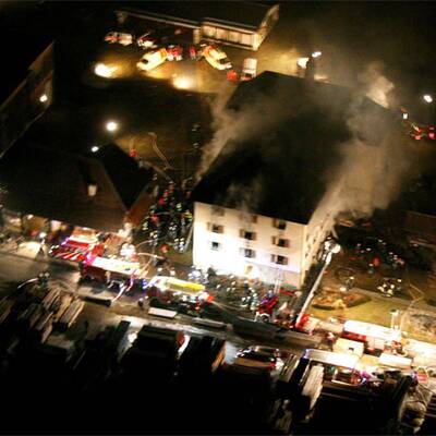 Brand im Seniorenheim