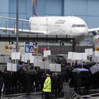 Lufthansa-Piloten streiken