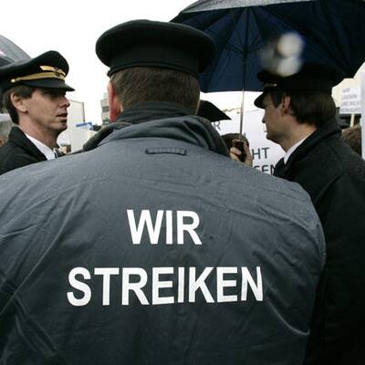 Lufthansa-Piloten streiken