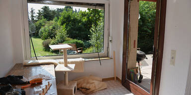 Luftmatratze explodiert beim Aufblasen