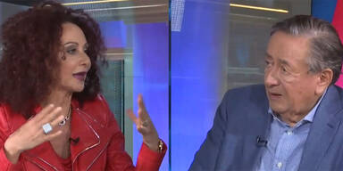 Mausi Christina Richard Lugner bei Fellner live