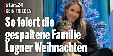 Kein Frieden: So feiert die gespaltene Familie Lugner Weihnachten