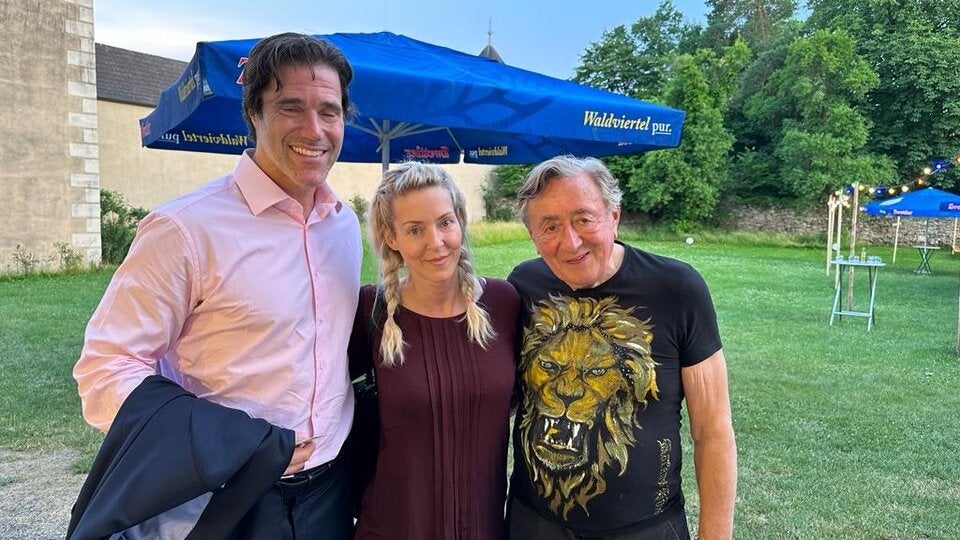 Lugner war wieder mit seiner Ex-Verlobten Simone Reiländer unterwegs