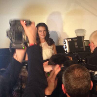 Shields und Mr. Probz bei Lugners