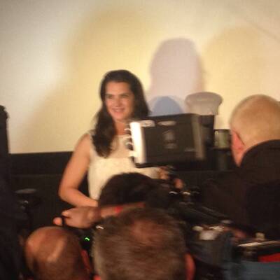 Shields und Mr. Probz bei Lugners