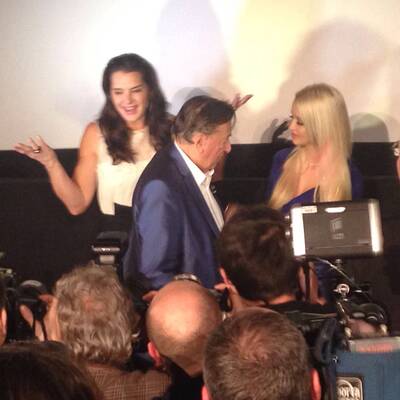 Shields und Mr. Probz bei Lugners