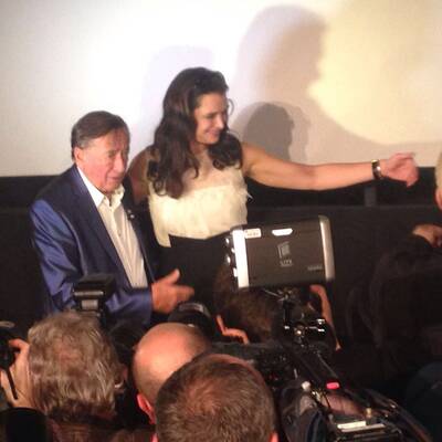 Shields und Mr. Probz bei Lugners