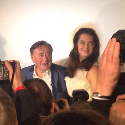 Shields und Mr. Probz bei Lugners