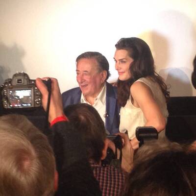 Shields und Mr. Probz bei Lugners