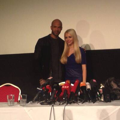 Shields und Mr. Probz bei Lugners