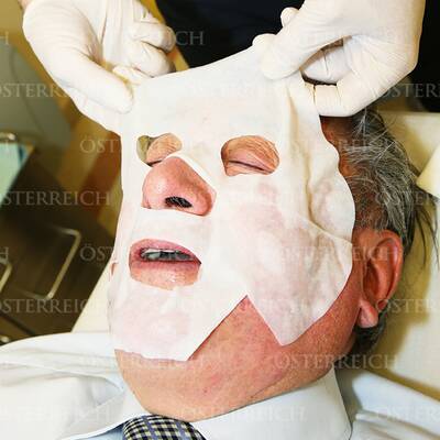 Mörtel bei der Behandlung