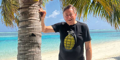 Lugner wieder daheim