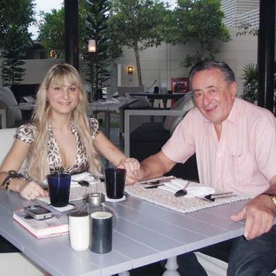 Lugner und sein Katzi