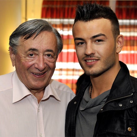 Richard Lugner und Ardian Bujupi