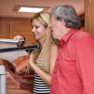 Mörtel wird jetzt Camper