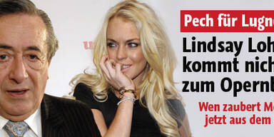 Lindsay Lohan kommt nicht zum Opernball