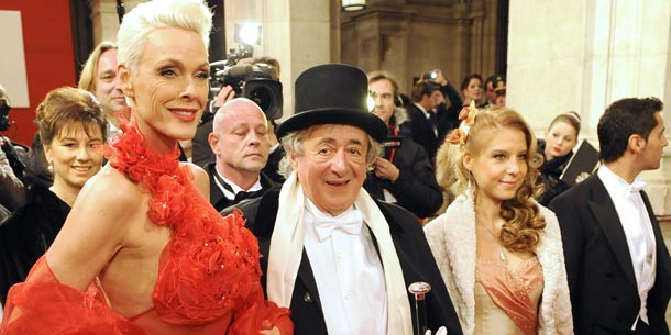 Opernball: Richard Lugner, Brigitte Nielsen, Katzi