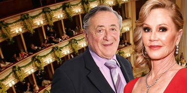 Lugner: Heute landet Melanie Griffith