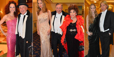 Opernball 2012: Die Lugners zeigen sich