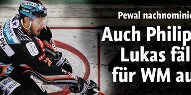Philipp Lukas fällt für die B-WM aus