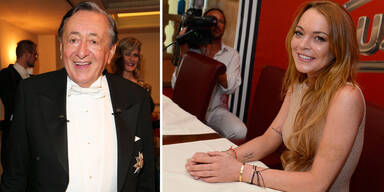 Lugner und Lohan Opernball