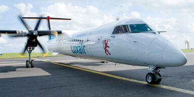 Luxair-Maschine landet beim Start auf dem Bauch