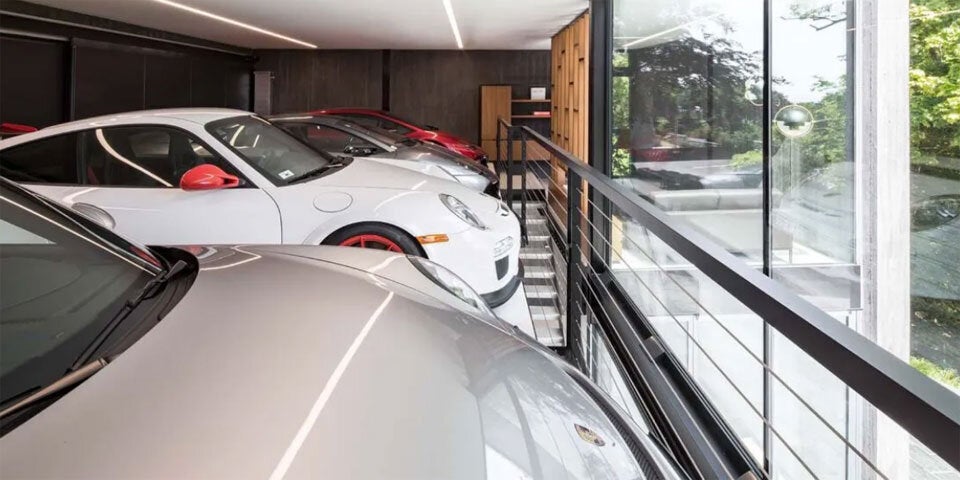 Das ist wohl die luxuriöseste Privatgarage Wiens