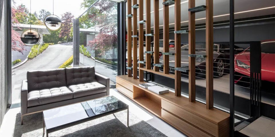 Das ist wohl die luxuriöseste Privatgarage Wiens