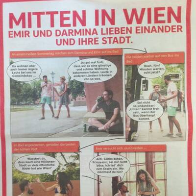 Foto-Lovestory der Wiener SPÖ