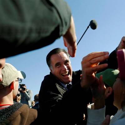 Barack Obama und Bruce Springsteen in Madison / Wisconsin 