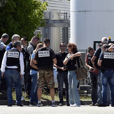 Anschlag auf Fabrik bei Lyon